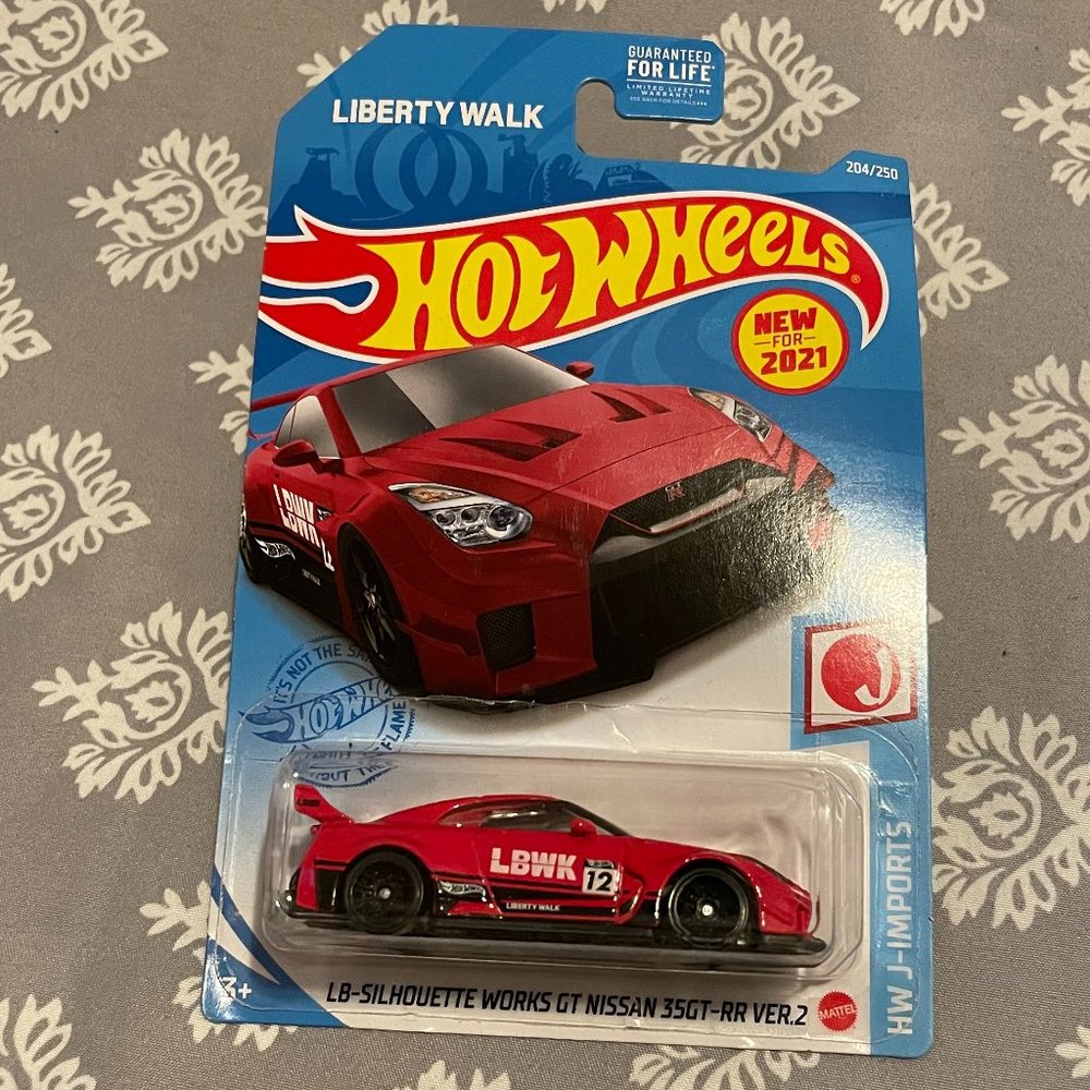LB-SILHOUETTE WORKS GT NISSAN 35GT-RR VER 2 Hot Wheels